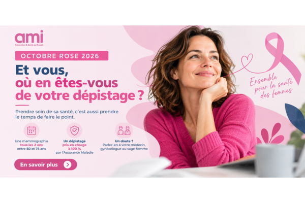 Octobre Rose 2026 : où en êtes-vous de votre dépistage du cancer du sein ?